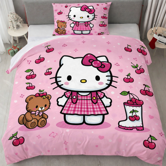 Posteljina Hello Kitty